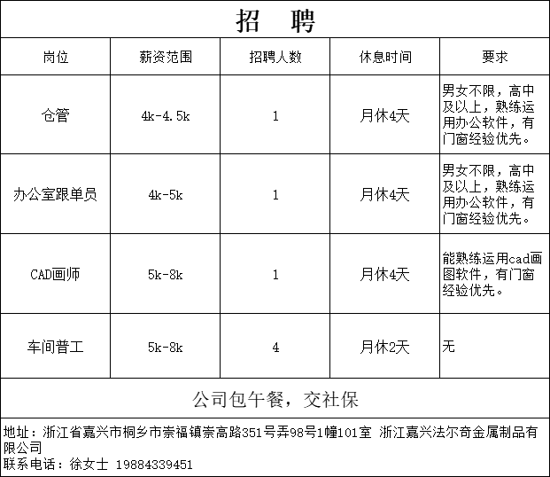 横店人才网最新招聘信息汇总