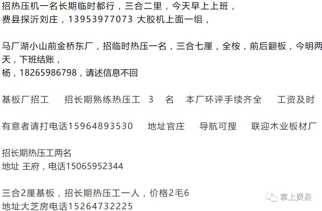 马店镇最新招聘信息全面解析