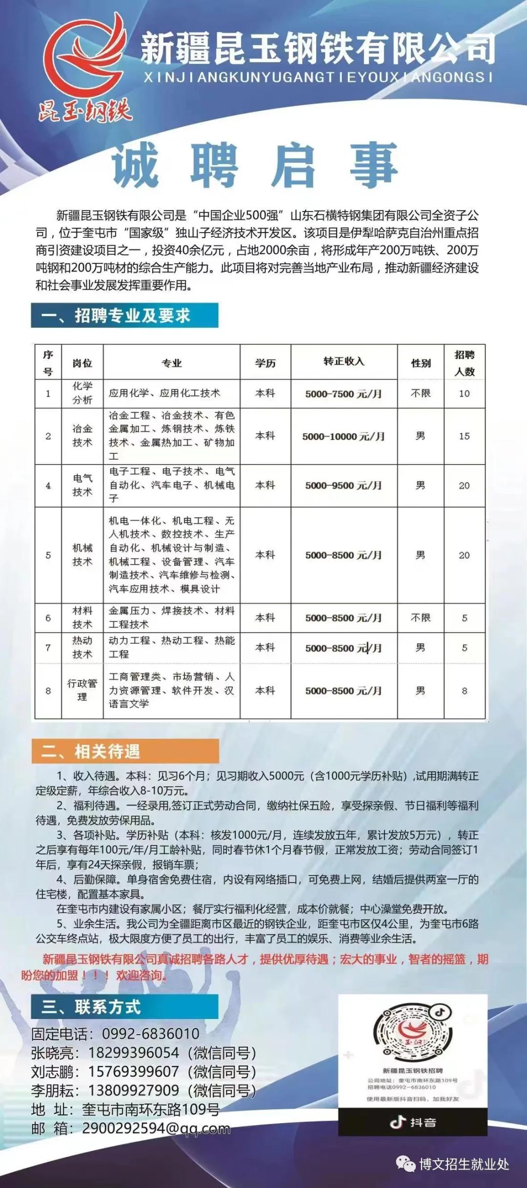 桦南县科学技术和工业信息化局招聘启事